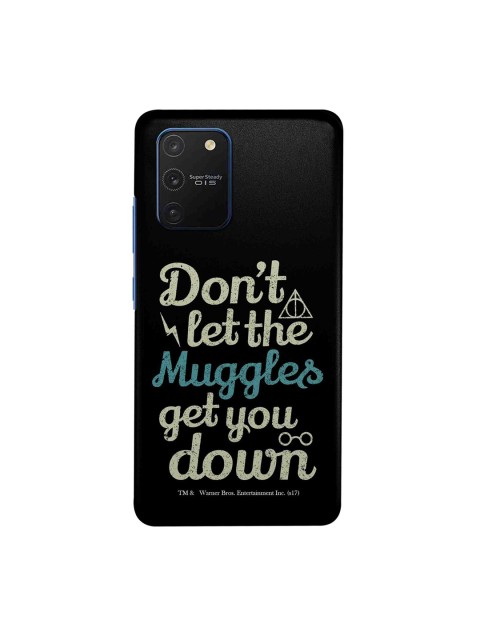 

macmerise Black & Grey Harry Potter Muggle Theory Samsung Galaxy S10 Lite Back Case