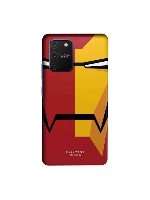 

macmerise Red & Yellow Marvel Comics Face Focus Ironman Samsung Galaxy S10 Lite Back Case