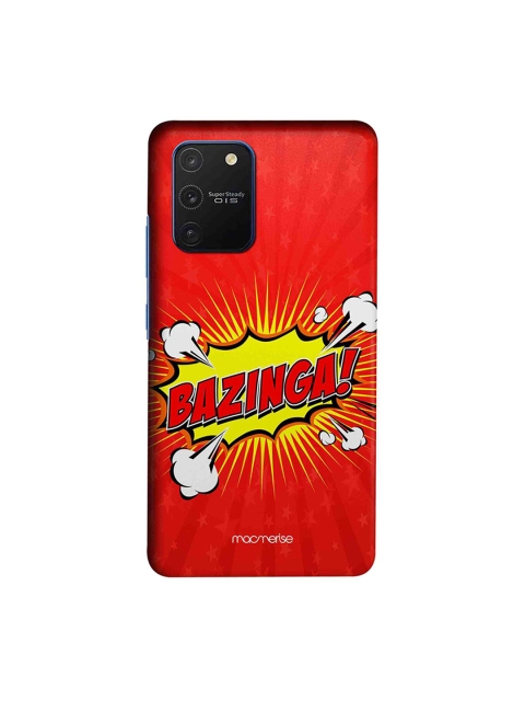 

macmerise Red & Yellow Bazinga Samsung Galaxy S10 Lite Back Case