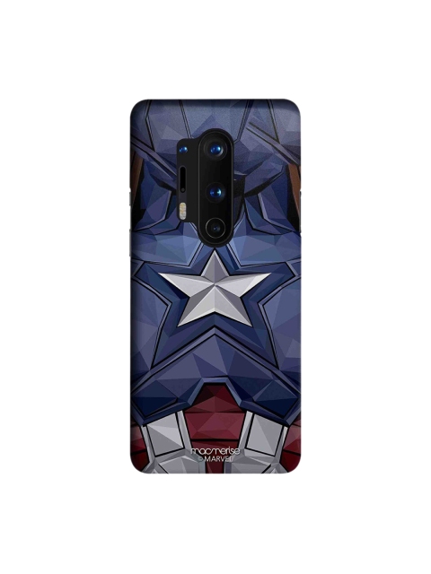 

macmerise Blue & Grey Marvel Comics Captain America Vintage Suit OnePlus 8 Pro Back Case