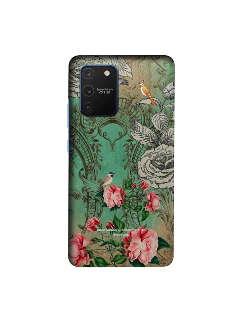 

macmerise Green & Pink India Circus Bird Gaze Samsung Galaxy S10 Lite Back Case