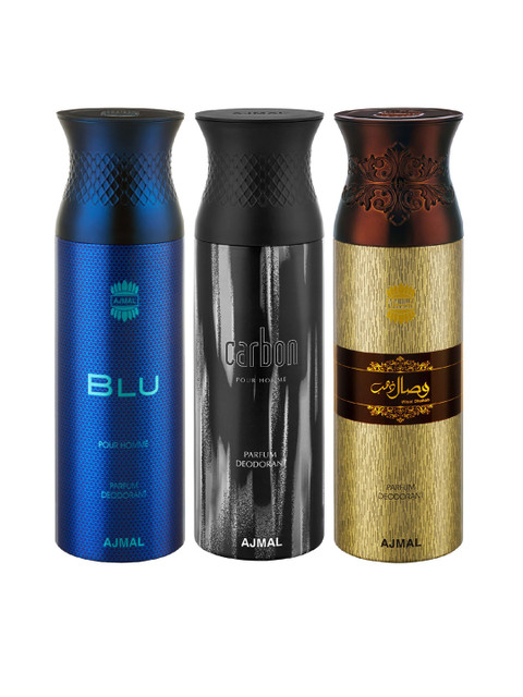 

Ajmal Pack of 3 Deodorants, Multi