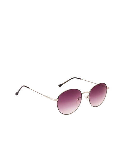 

Ted Smith Unisex Round Sunglasses TS-9067S_C2, Purple