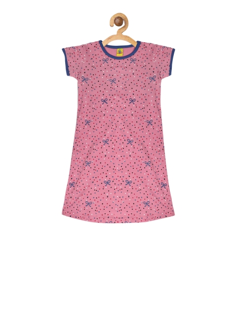 

Punkster Pink Printed Nightdress