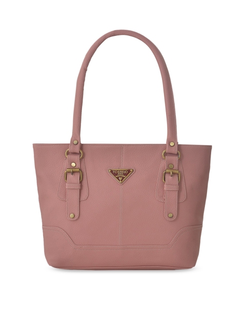 

Fostelo Pink Textured Shoulder Bag