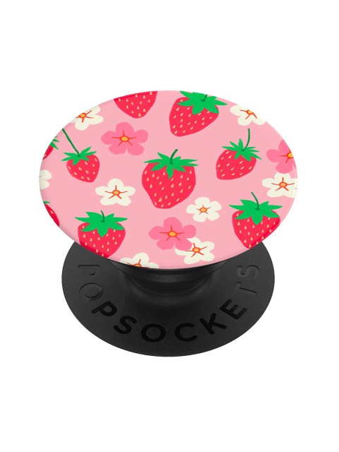 

PopSockets Pink & Green Berry Bloom Swappable PopGrip