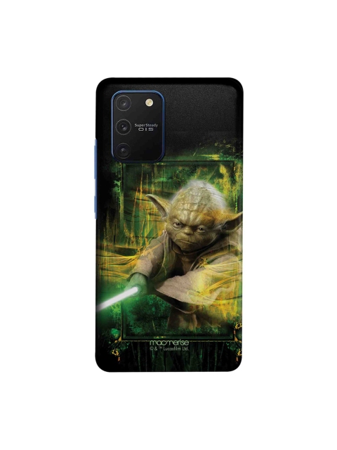 

macmerise Black & Green Star Wars Furious Yoda Samsung Galaxy S10 Lite Back Case