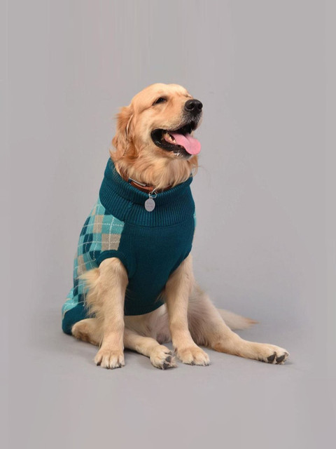 

Heads Up For Tails Blue HUFT Cosy Dog Sweater