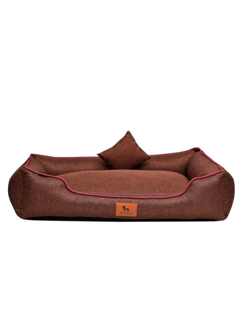 

Heads Up For Tails Brown HUFT Nap Now Lounger Dog Bed