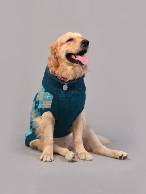 

Heads Up For Tails Blue HUFT Cosy Dog Sweater