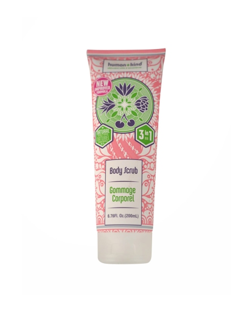 

HumanKind Unisex Organic & Vegan Gommage Corporel Body Scrub 200 ml, White