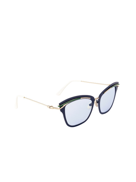 

Ted Smith Women Cateye Sunglasses TS-8091S, Blue