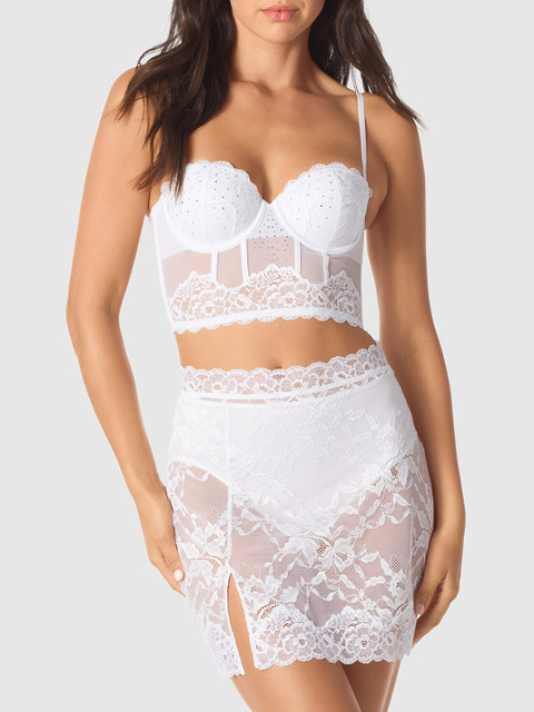 

La Senza White Self Design Baby Doll 11161610-94D3
