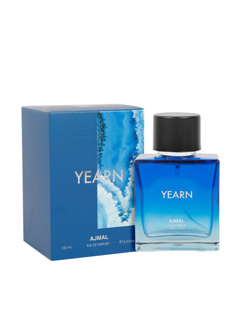 

Ajmal Set of Men Yearn EDP & Unisex Primitive Forests EDT, Blue