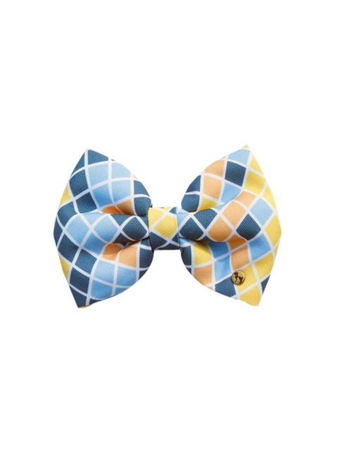 

Heads Up For Tails Multicoloured Detachable Dog Bow Tie, Multi