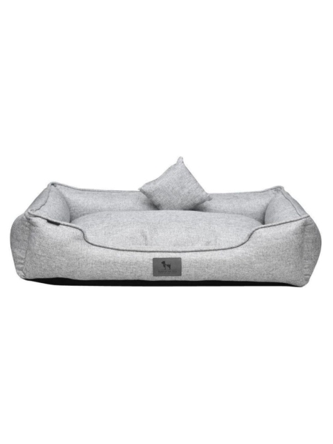 

Heads Up For Tails Grey Lounger Dog Bed