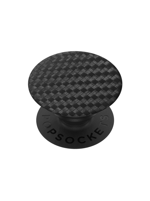 

PopSockets Black Carbonite Weave Swappable PopGrip