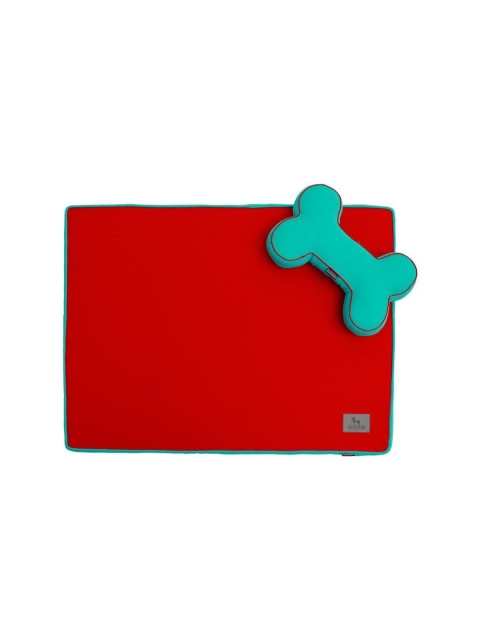

Heads Up For Tails Red HUFT Orthopedic Dog Bed with Cushion