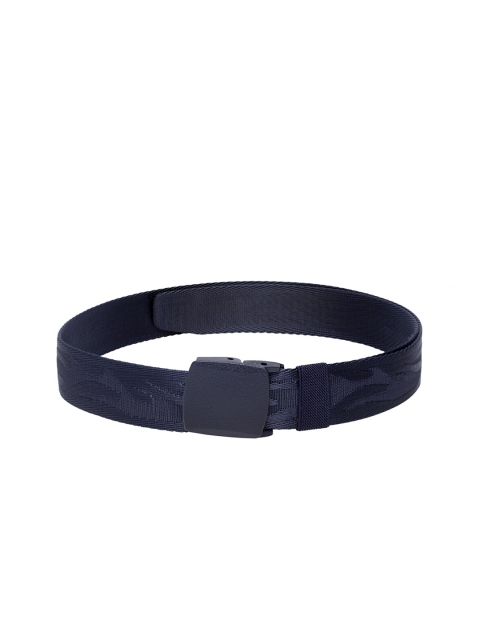 

Apsis Unisex Blue Textured Belt