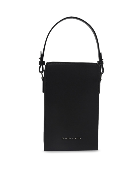 

CHARLES & KEITH Black Solid Sling Bag