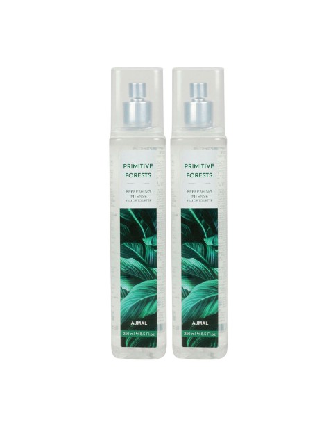

Ajmal Unisex Set of 2 Primitive Forests EDT - 250 ml, White