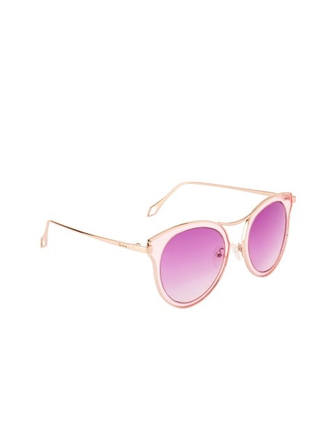 

Ted Smith Women Wayfarer Sunglasses TS-877S_GLD, Purple