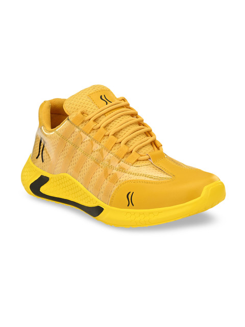 

Sir Corbett Men Yellow Sneakers