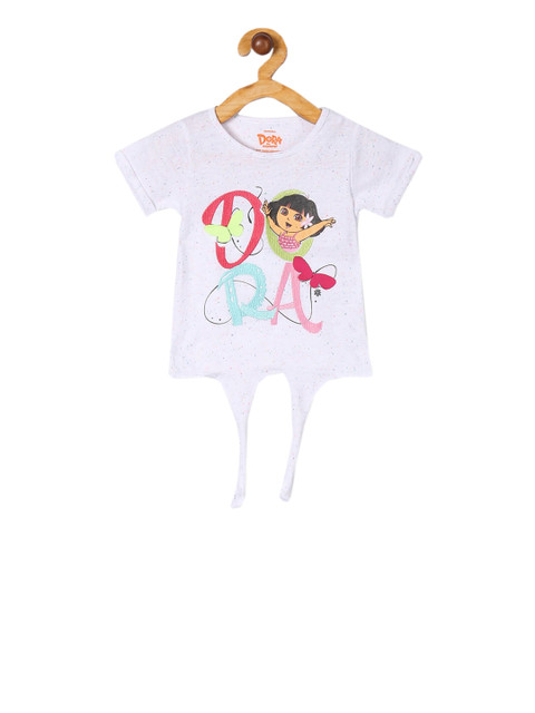 

Colt Girls White Dora Printed Top