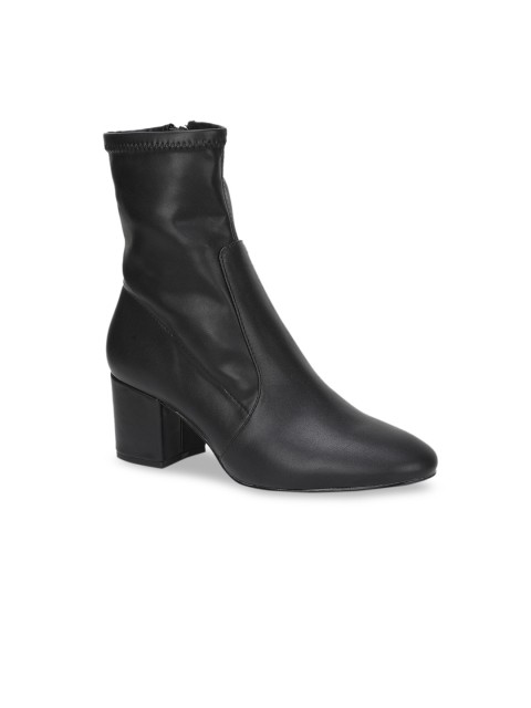 

ALDO Black High-Top Block Heeled Boots