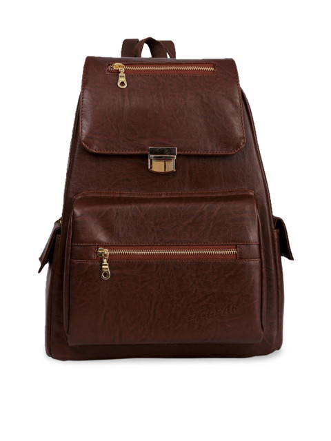 

F Gear Women Brown Solid Backpack