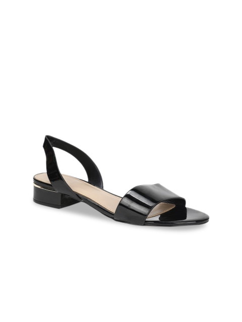 

ALDO Women Black Solid Open Toe Flats