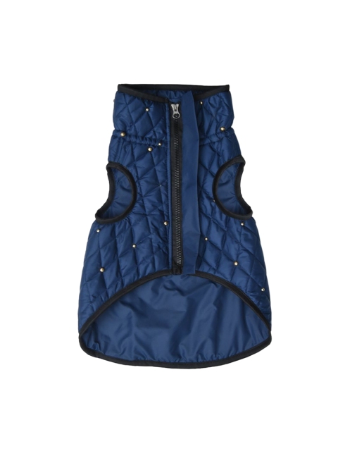 

Heads Up For Tails Navy Blue Quilted Dog Jackets
