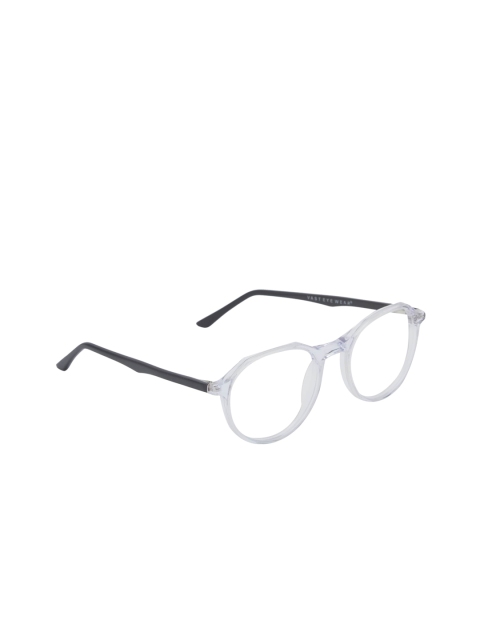 

VAST Unisex White Solid Full Rim Anti-Reflective Rectangle Frames 17028