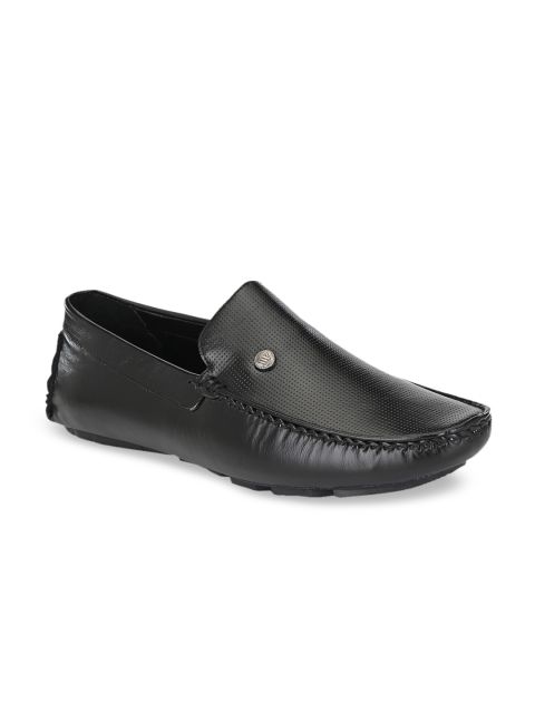 

Big Fox Men Black Perforated Loafers