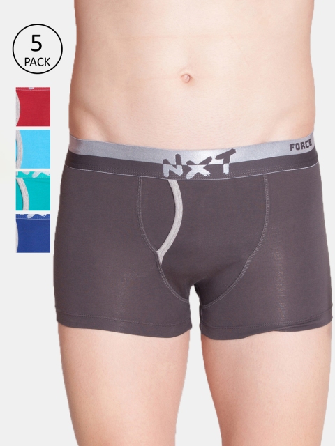 

Force NXT Men Pack Of 5 Assorted Trunks MNFL-65-PO5, Multi