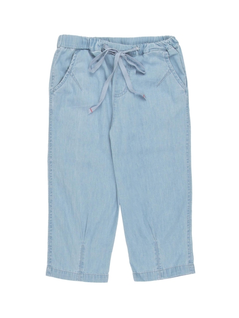 

Cherokee Girls Blue Regular Fit Solid Regular Trousers