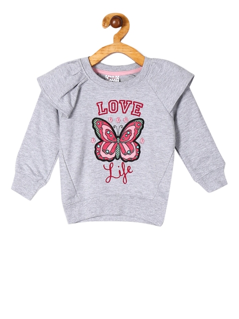 

Donuts Girls Grey Printed Sweatshirt