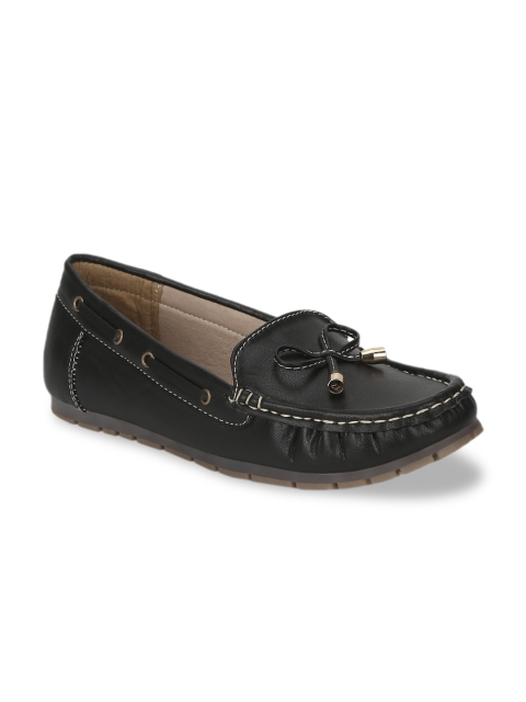 

Truffle Collection Women Black Loafers