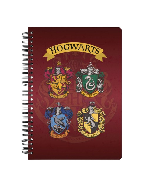 

MC SID RAZZ Maroon Official Harry Potter All Crest Notebook