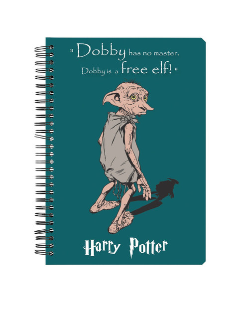 

MC SID RAZZ Teal Green Official Harry Potter Dobby Notebook
