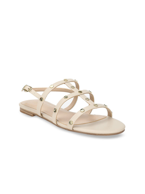 

ALDO Women Beige Solid Open Toe Flats