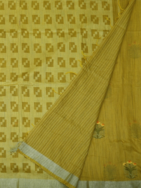 

Pothys Yellow Woven Design Saree