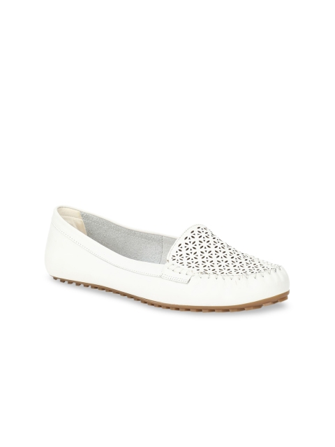 

ALDO Women White Slip-On Sneakers