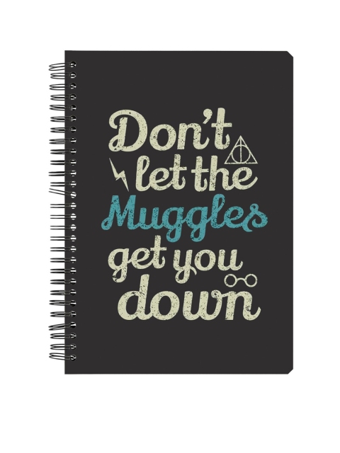 

MC SID RAZZ Black Official Harry Potter Muggles Notebook