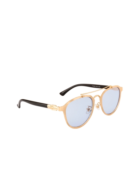 

Ted Smith Unisex Aviator Sunglasses, Blue