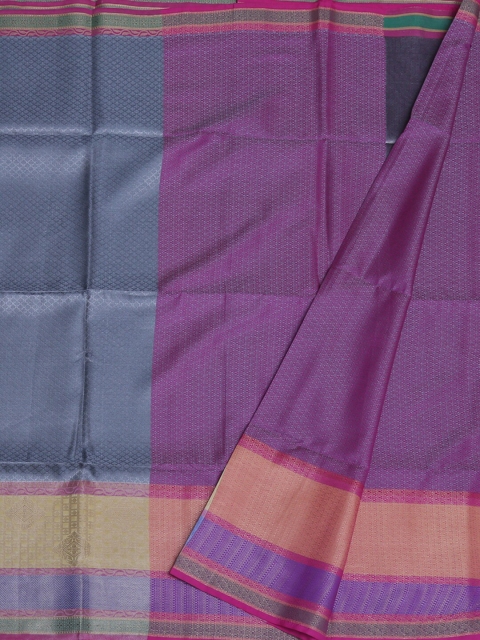 

Pothys Grey Woven Design Art Silk Saree