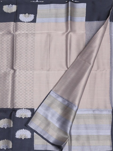 

Pothys Grey Woven Design Tissue Saree