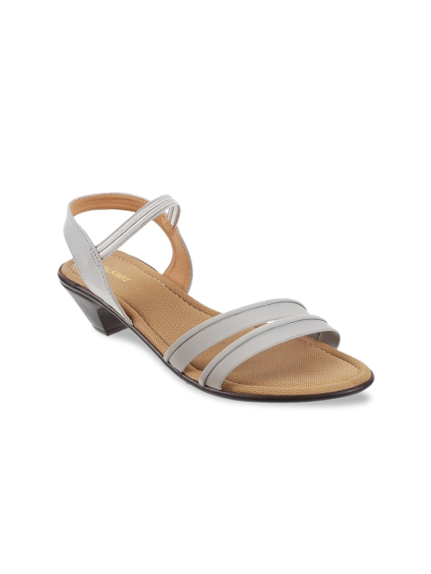 

WALKWAY Women Grey Solid Sandals