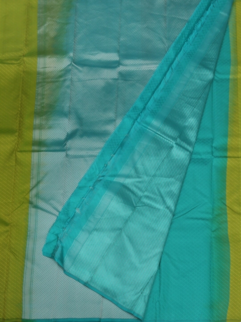 

Pothys Green Solid Pure Silk Saree