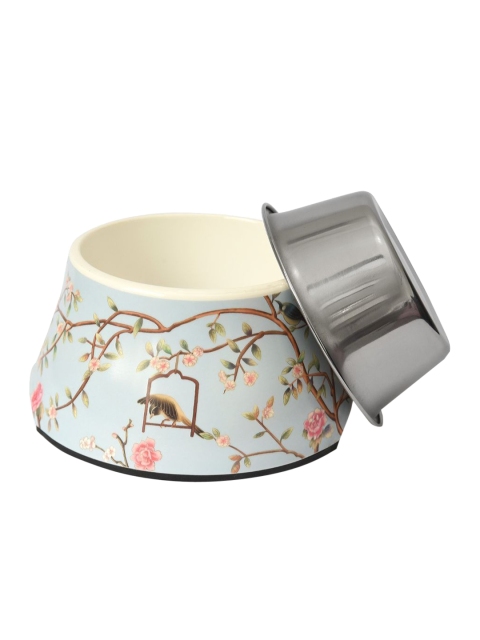 

Heads Up For Tails Multicoloured HUFT Applique Melamine Springtime Dog Bowl, Multi
